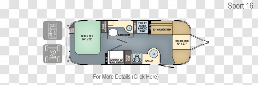 Airstream Campervans Caravan - Van - Car Transparent PNG