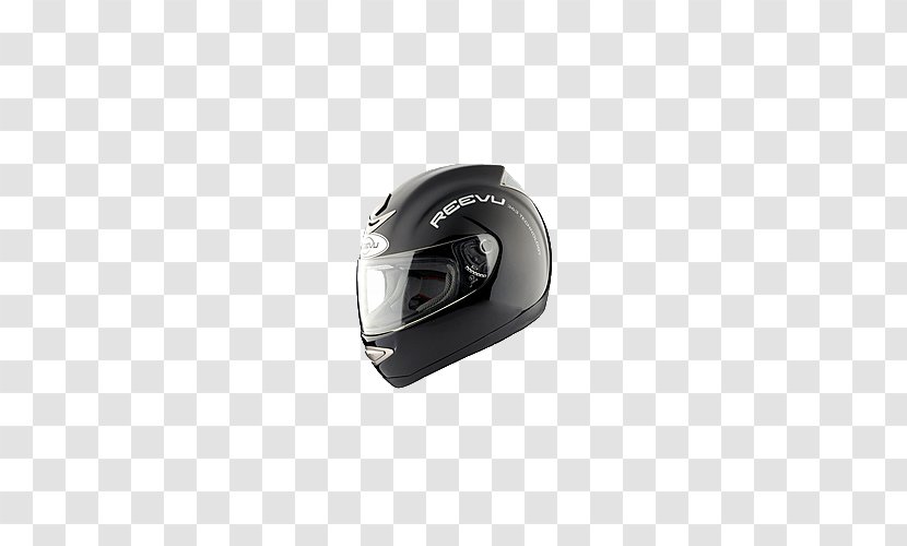 Motorcycle Helmet Rear-view Mirror Integraalhelm - Black - Hyun Transparent PNG
