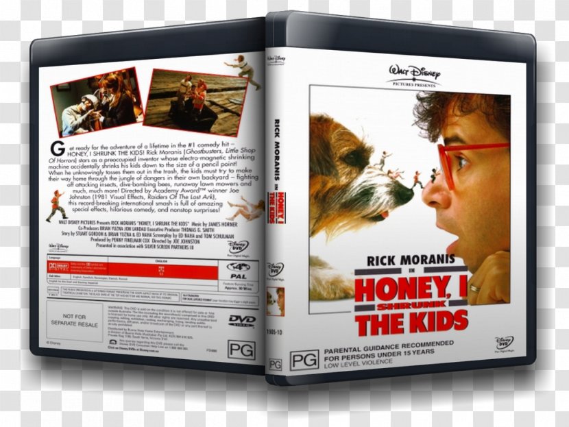 Film Honey, I Shrunk The Kids STXE6FIN GR EUR Invention Television - Rick Moranis - Honey Kid Transparent PNG