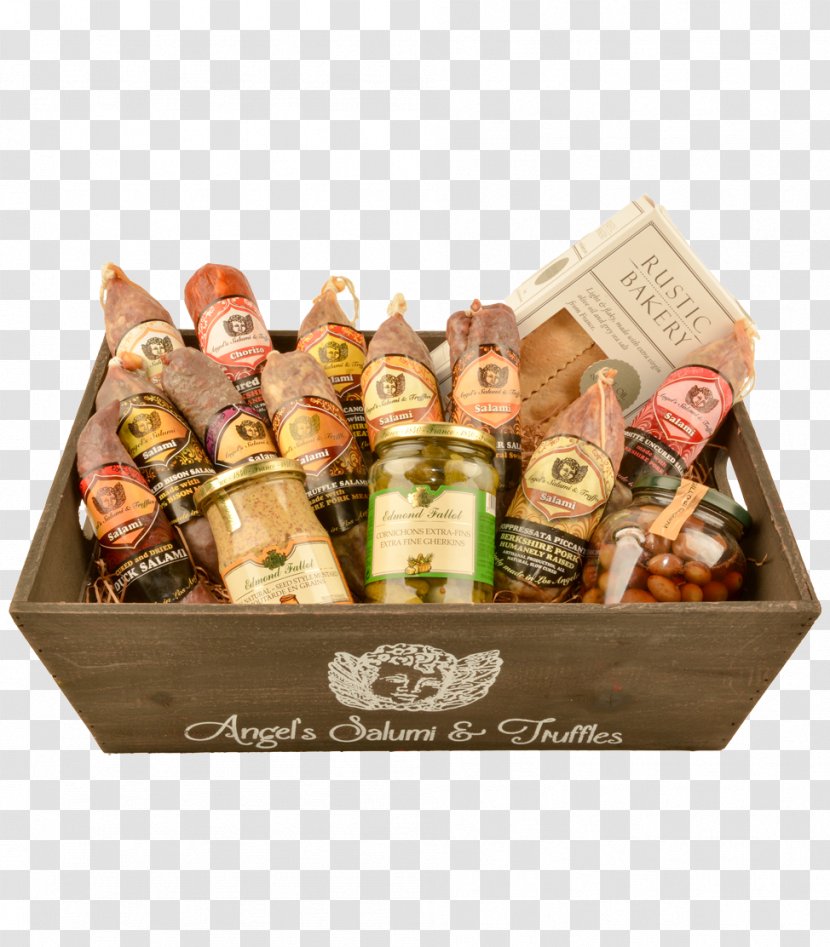 Food Gift Baskets Terrine Salami - Hamper Transparent PNG