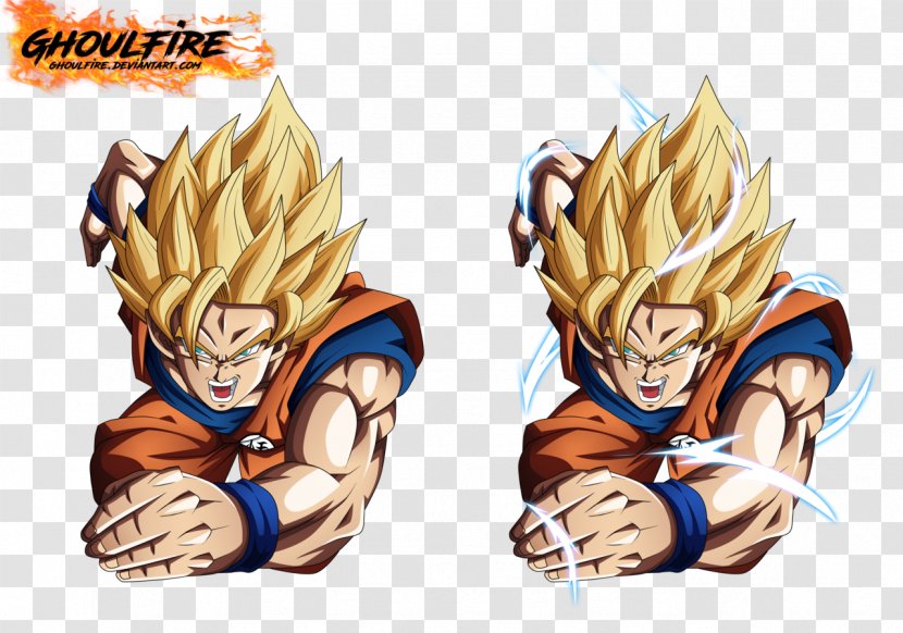 Goku Vegeta Gohan Dragon Ball Super Saiyan - Line Art Transparent PNG