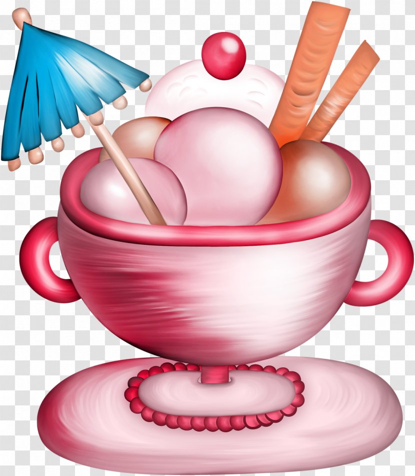 Ice Cream Torte Birthday Food Clip Art - Coffee Cup Transparent PNG