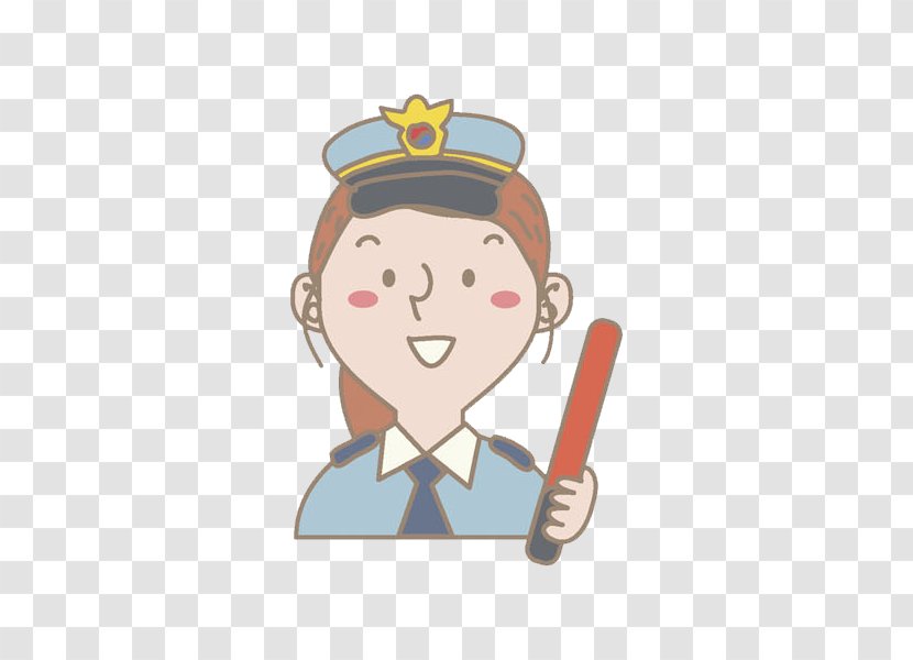 Police Cartoon Drawing Illustration - Beauty Transparent PNG