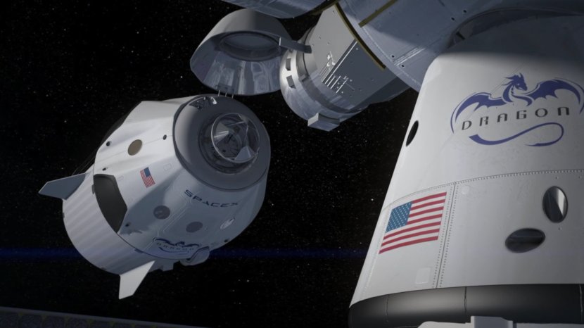 Commercial Crew Development International Space Station SpaceX Dragon V2 - Nasa - Craft Transparent PNG