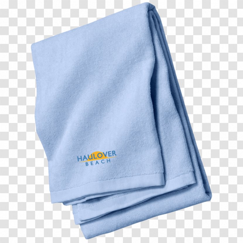Towel Textile Shower Bathtub Cobalt Blue - Beach Transparent PNG