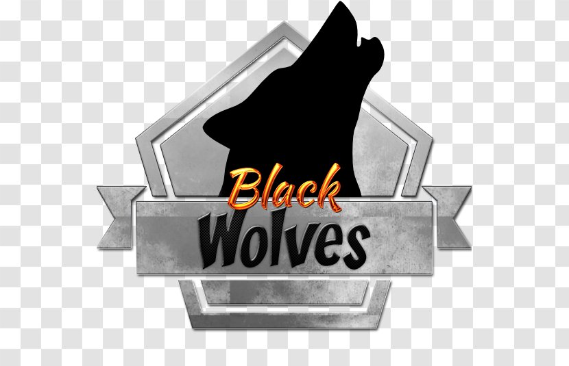 Gray Wolf Black Logo Clan Brand - Page - Tanki Online Transparent PNG