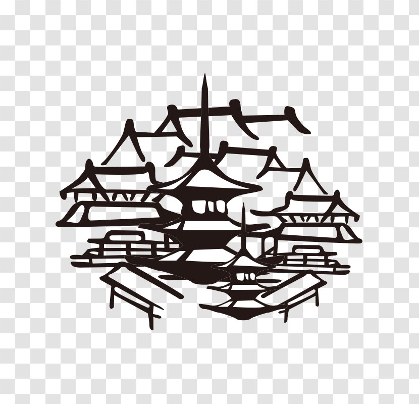 Japan Architecture Illustration - Text - Japanese Culture,Japan Transparent PNG