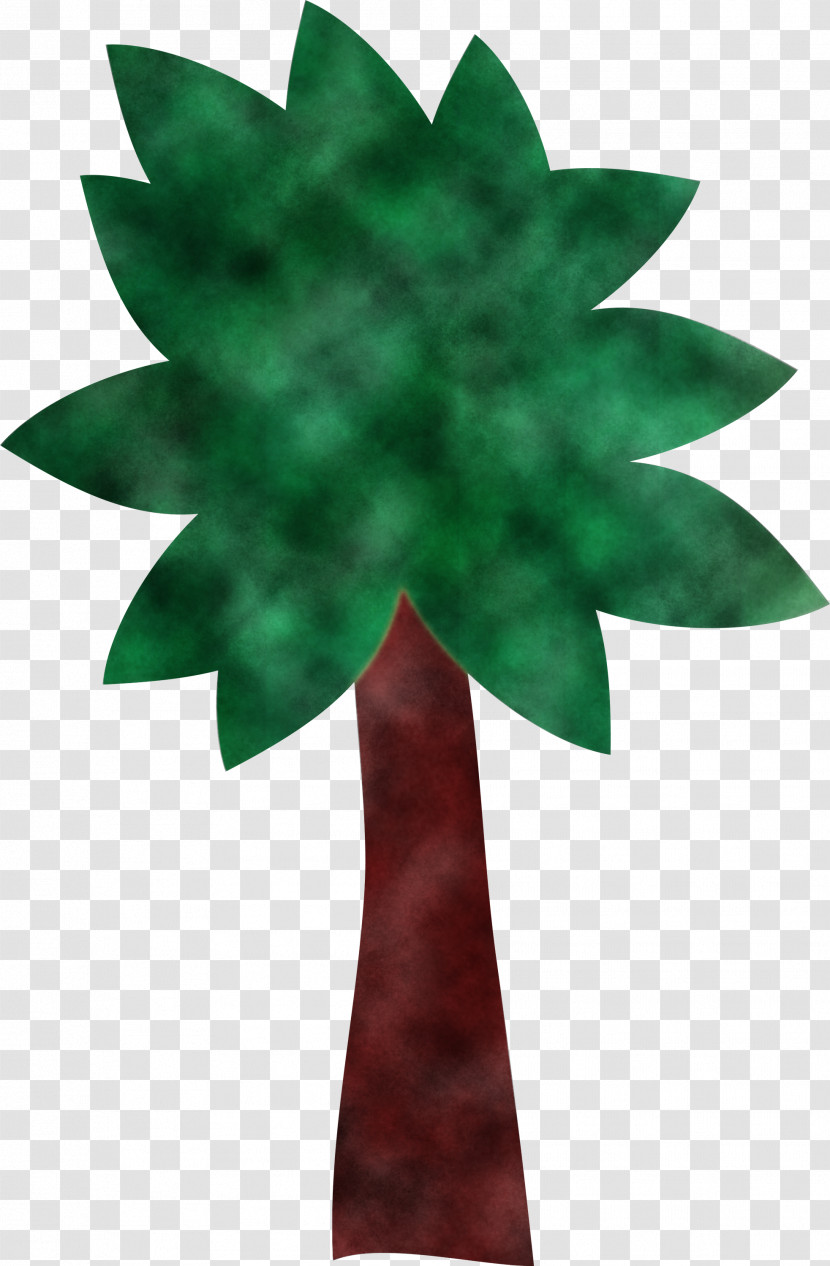 Green Leaf Tree Plant Symbol Transparent PNG