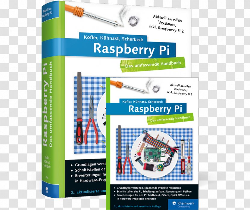 Raspberry Pi: Das Umfassende Handbuch Rheinwerk Verlag Pi 3 Der Praktische Einstieg - Brand - Compact Disc Transparent PNG