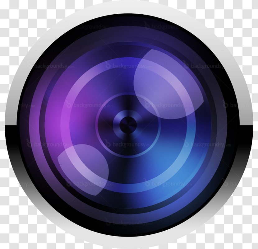 Camera Lens Transparency - Violet Transparent PNG