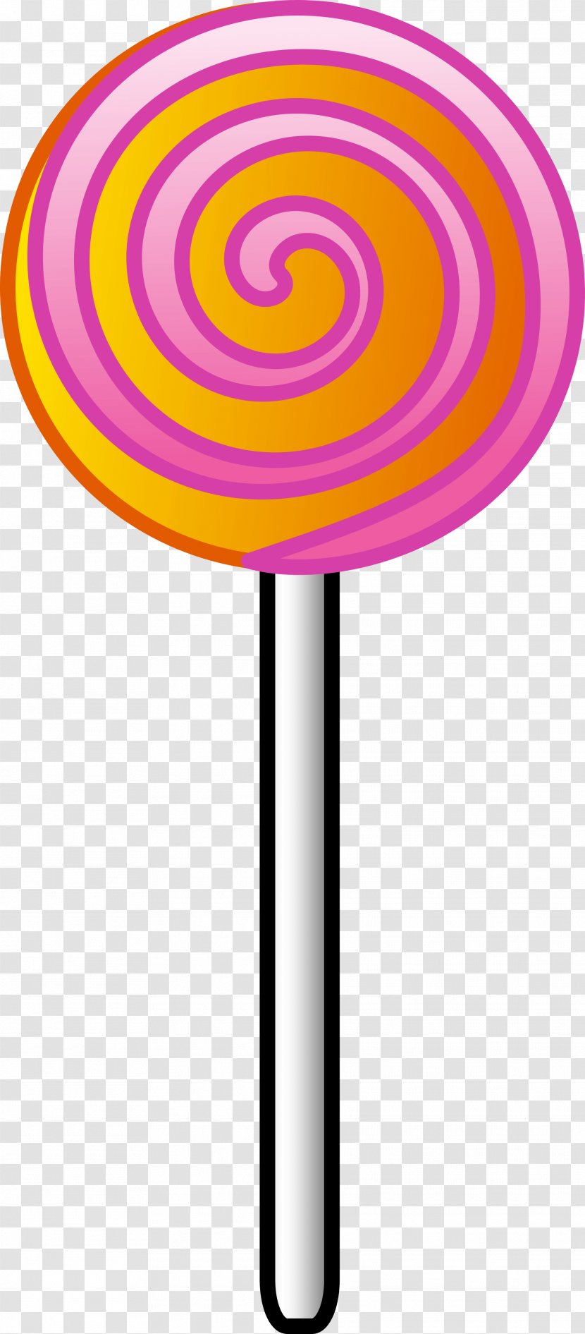Lollipop Candy Cane Clip Art - Hard Transparent PNG