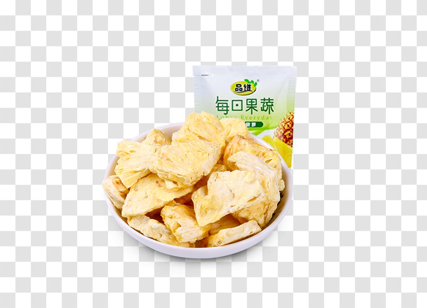 Vegetarian Cuisine Potato Chip Pineapple Food Tmall - Flavor - Freeze-dried Transparent PNG