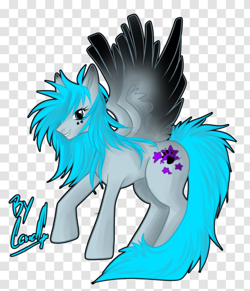 Horse Feather Tail Clip Art - Mythical Creature Transparent PNG