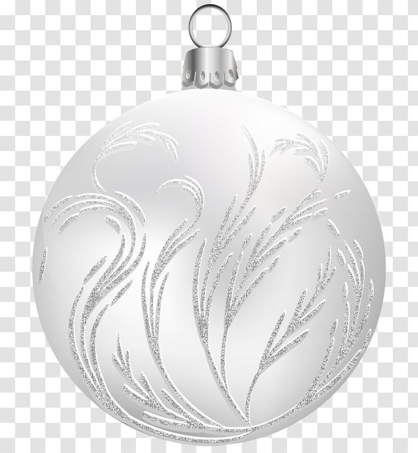 Ball Icon - Sharing - Transparent White Christmas Picture Transparent PNG
