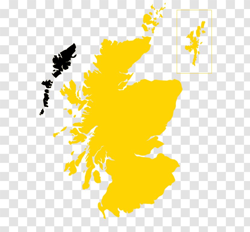 Scotland Royalty-free Map Transparent PNG