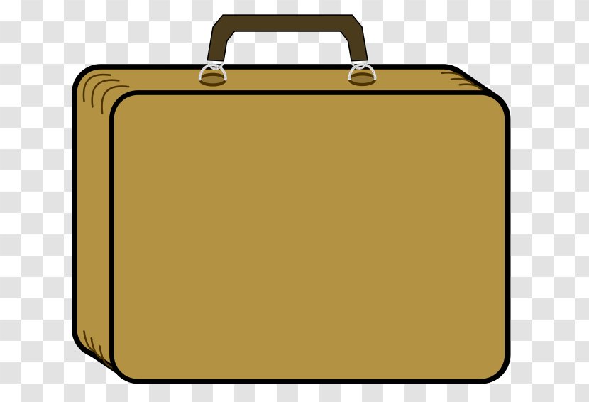 Suitcase Baggage Travel Clip Art - Checked Transparent PNG