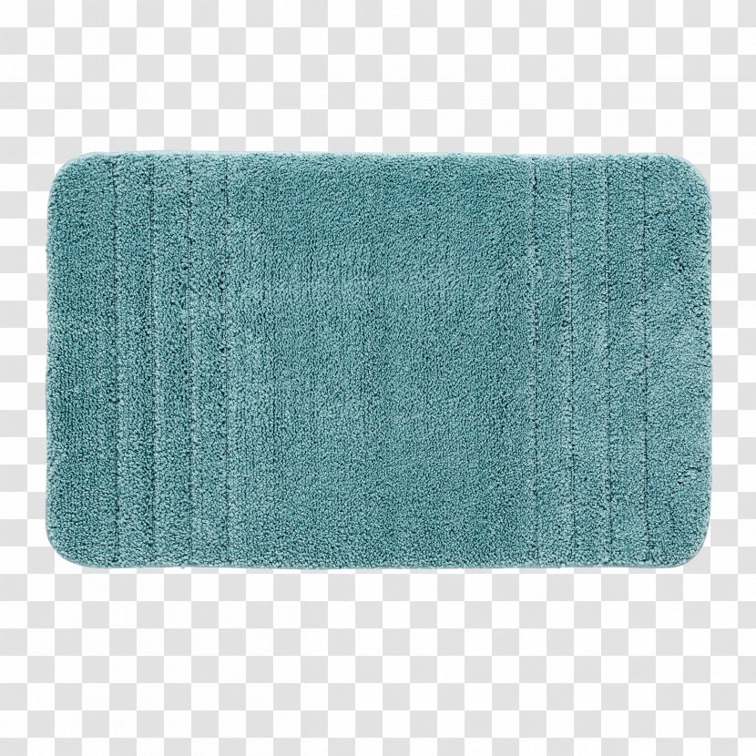 Turquoise Mat Rectangle - Placemat - Lind Design Transparent PNG