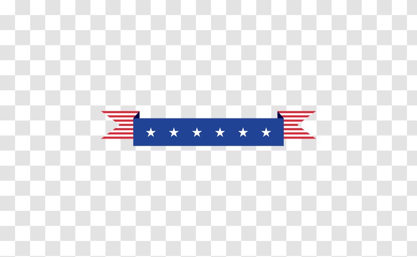Flag Of The United States Day Vexel - White Ribbon Transparent PNG