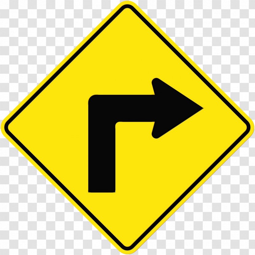 Road Sign Arrow - Triangle - Logo Transparent PNG