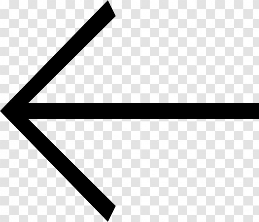 Arrow - Symbol - Monochrome Transparent PNG