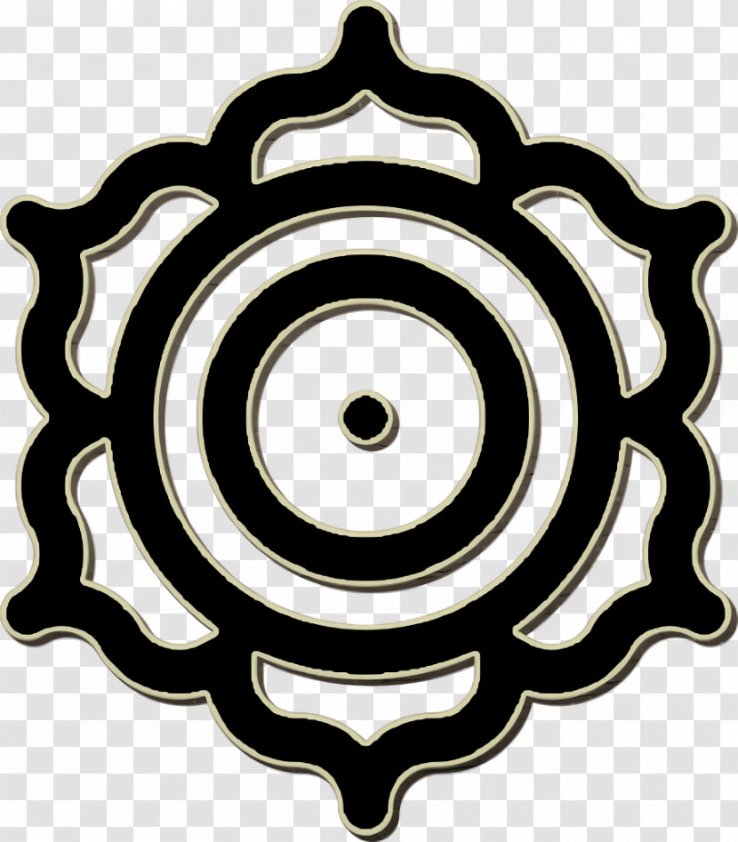 Chakra Icon Yoga Symbols Icon Yoga Icon Transparent PNG