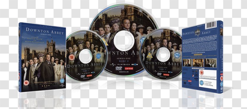 DVD Communication Downton Abbey - Brand - Season 1 BrandDavid Transparent PNG