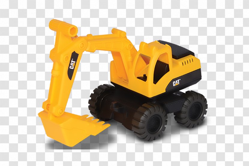 Caterpillar Inc. Car Toy Excavator Truck - Motor Vehicle - Cat Transparent PNG