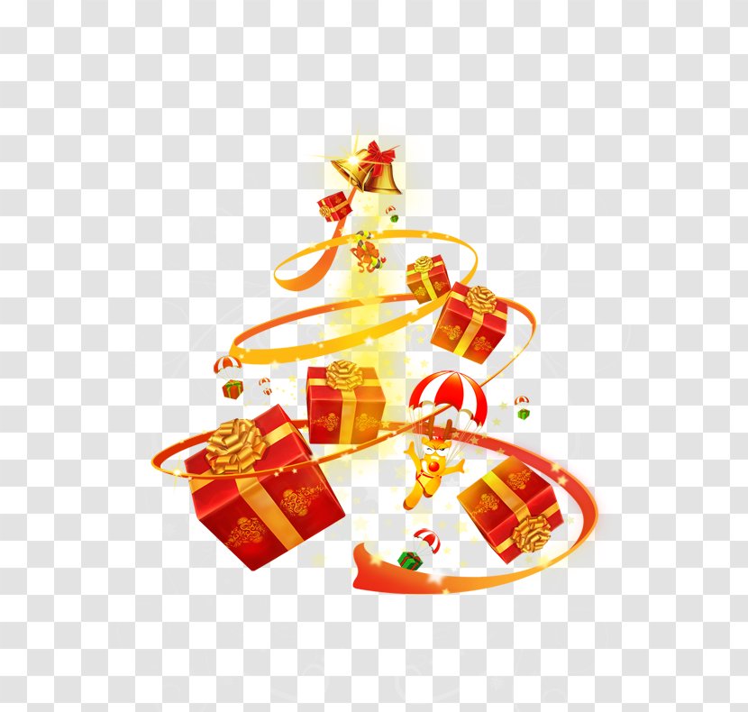 Santa Claus Christmas Gift - Party - Tornado Transparent PNG