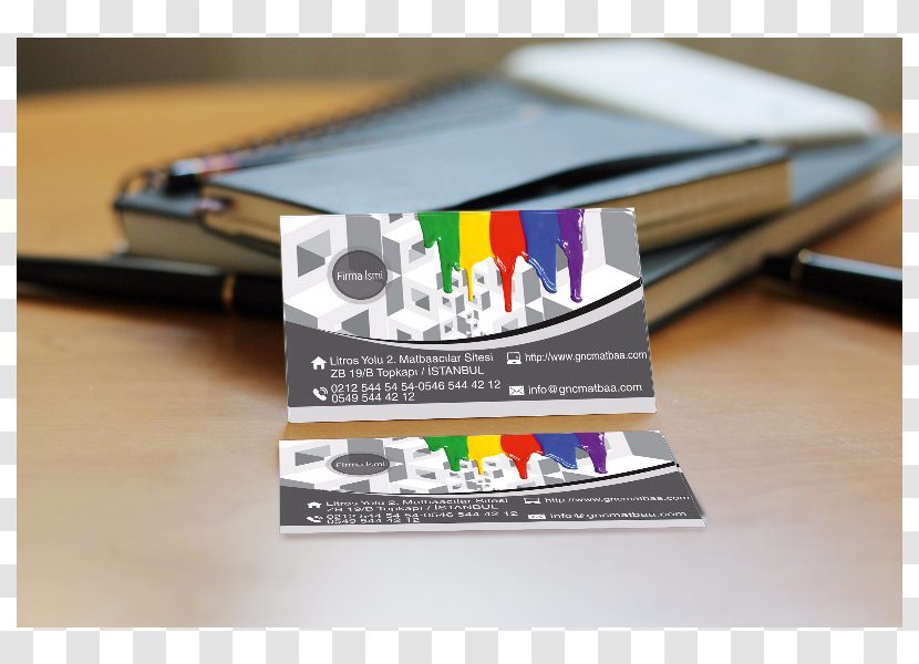 Office Supplies Visiting Card Business Cards Gift - Brochure Transparent PNG