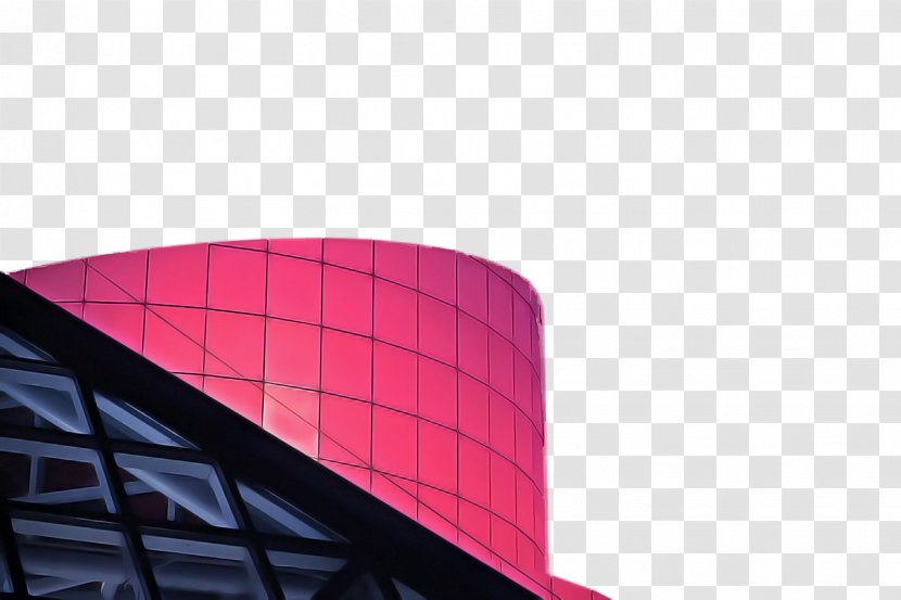 Red Pink Architecture Magenta Material Property - Rectangle Headgear Transparent PNG