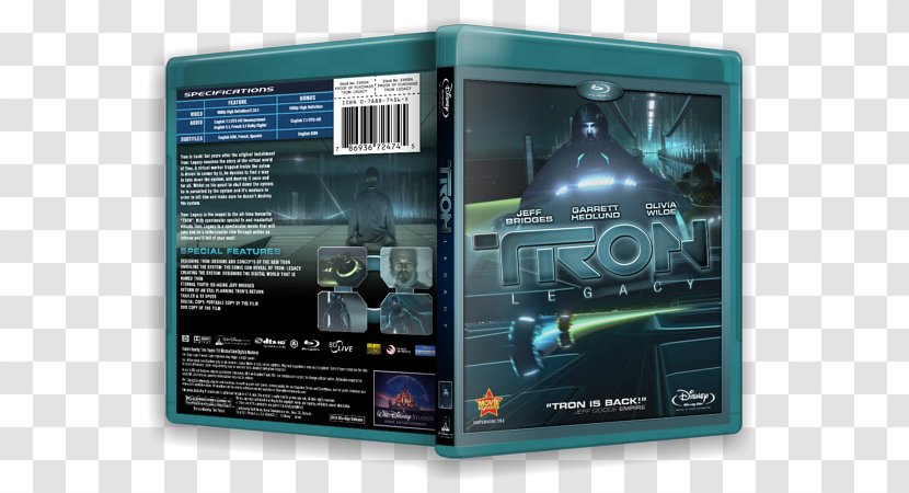 Electronics Blu-ray Disc Brand Tron: Legacy - Bluray - Tron Transparent PNG