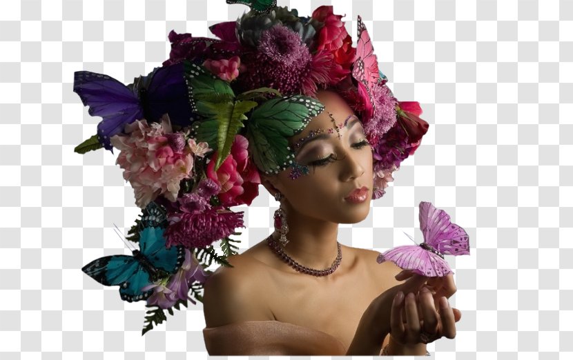 Floral Design Woman Бойжеткен Female Flower - Cut Flowers Transparent PNG