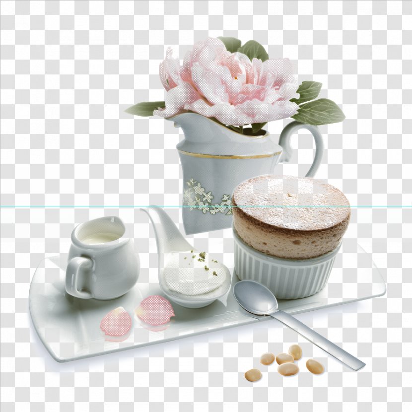Porcelain Coffee Cup Ceramic - With Milk Transparent PNG