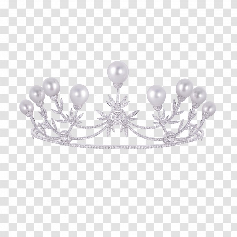 Headpiece Jewellery Tiara Crown Diamond - Gold Transparent PNG