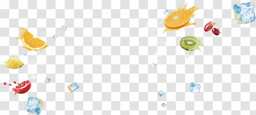 Auglis Fruit - Flat Design - Beautiful Exquisite Floating Ice Transparent PNG