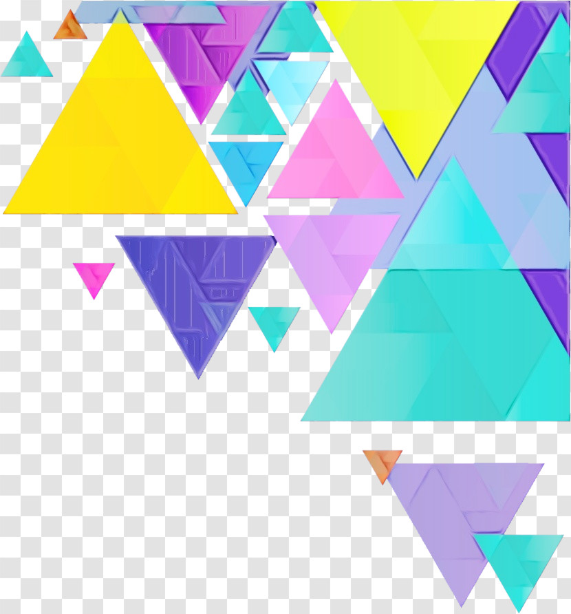 Line Purple Triangle Pattern Triangle Transparent PNG