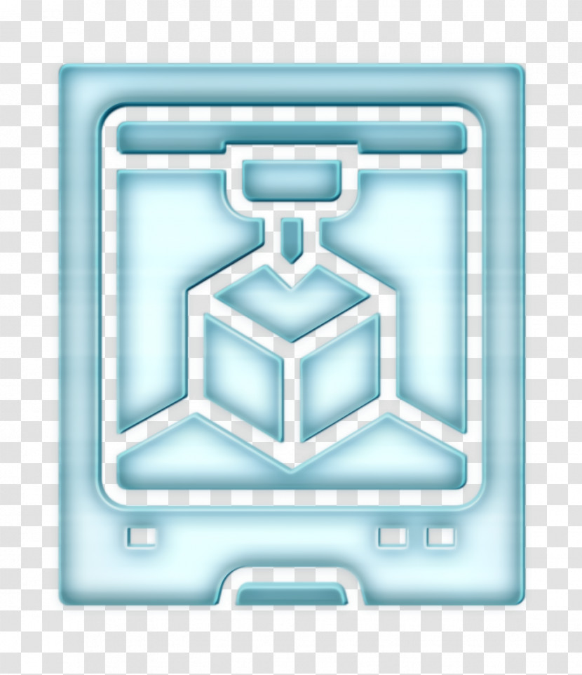 Technologies Disruption Icon 3d Icon 3d Printing Icon Transparent PNG