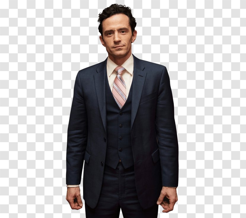 Nathan Darrow T-shirt Suit Blazer Clothing - Sleeve Transparent PNG