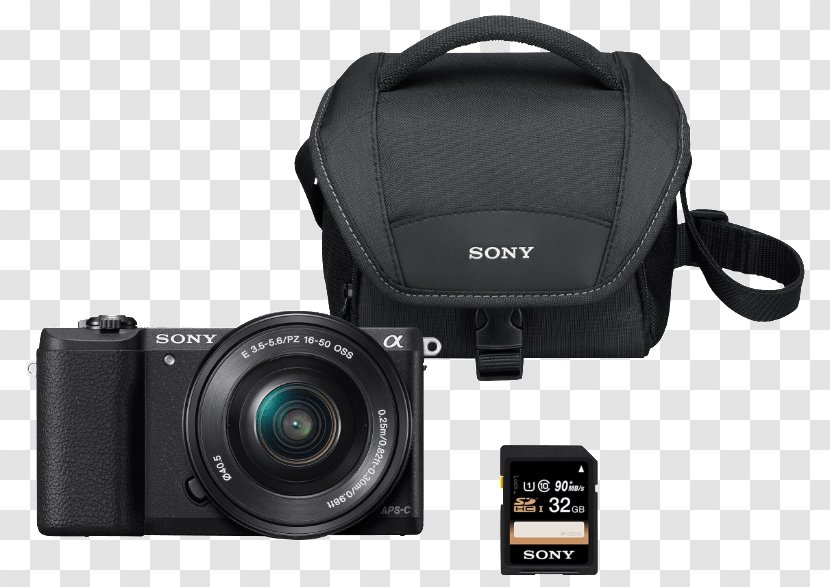 Sony α5100 α6000 ILCE Camera Mirrorless Interchangeable-lens Transparent PNG