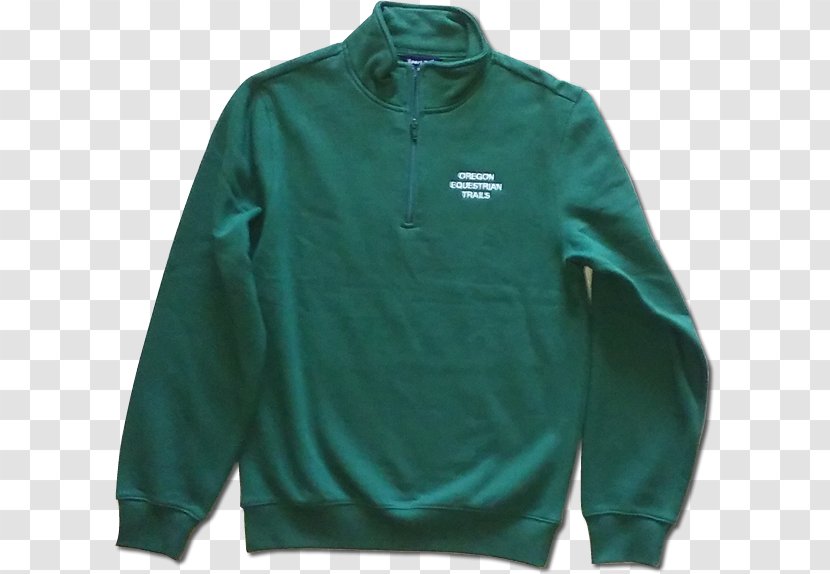Sleeve Sweater Polar Fleece Shirt Jacket - Quarter Zip Transparent PNG
