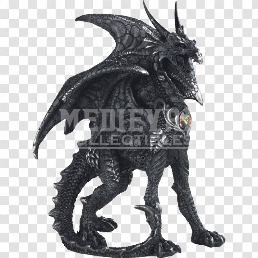 Dragon Statue Figurine Fantasy Legendary Creature Transparent PNG