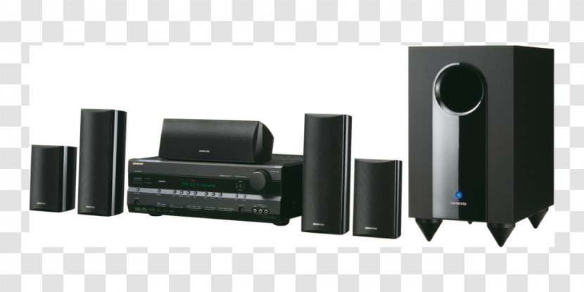 Home Theater Systems Onkyo HT S3400 AV Receiver 5.1 Surround Sound - System - Subwoofer Transparent PNG
