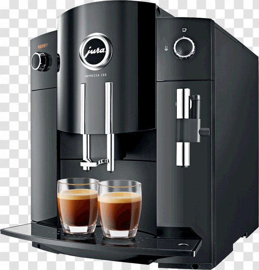 Coffeemaker Cappuccino Espresso Jura Elektroapparate - Coffee Machine Transparent PNG