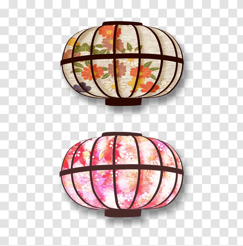 Lantern Computer File - Oil Lamp - New Year Floral Festive Decorative Patterns Transparent PNG