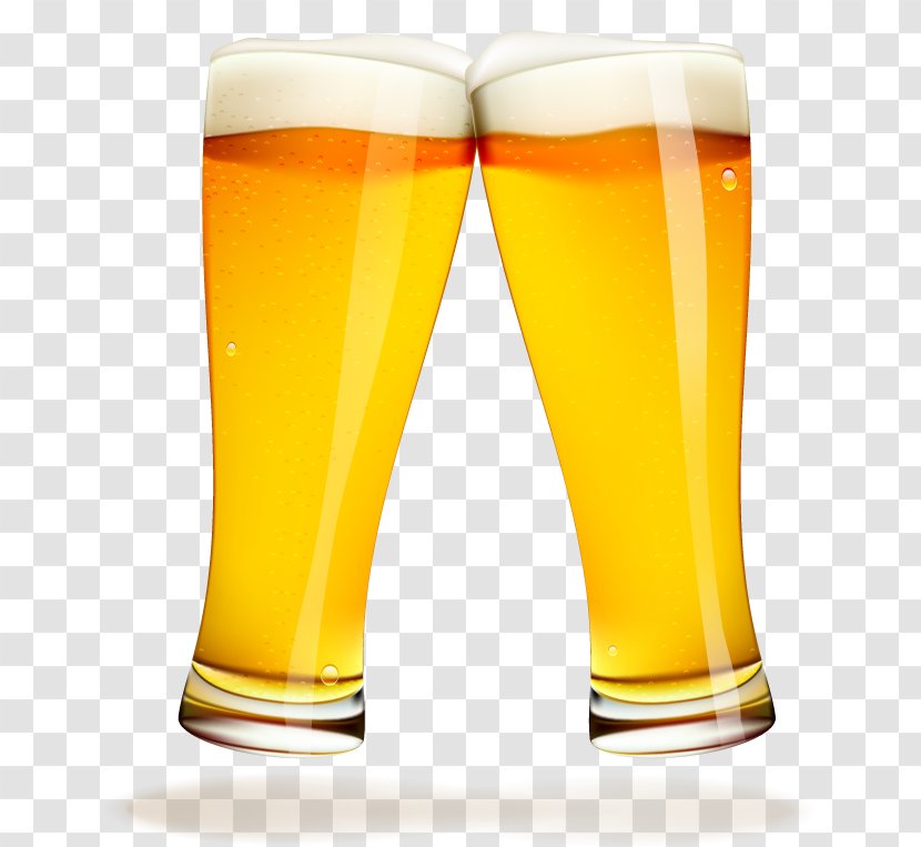 Beer Glasses Mug Clip Art - Wheat - Vector Glass Transparent PNG