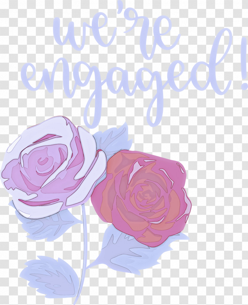 We Are Engaged Love Transparent PNG