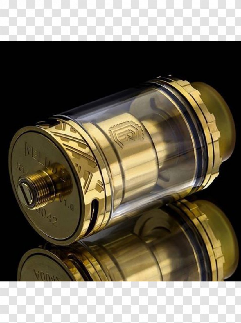 Atomizer Electronic Cigarette Sprayer .de .by - Brass Transparent PNG