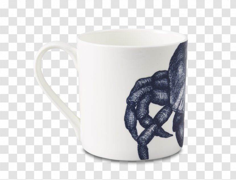 Coffee Cup Ceramic Mug - Steamed Hairy Crabs Transparent PNG