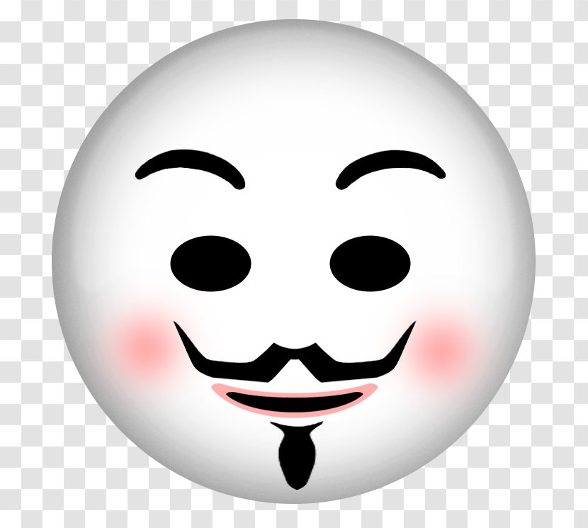 Emoji Anonymity Emoticon Smiley Anonymous - Face Transparent PNG
