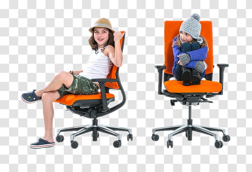 Office & Desk Chairs Sitting Plastic - Design Transparent PNG